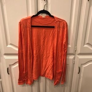 {J. C r e w} Coral Sweater - M
